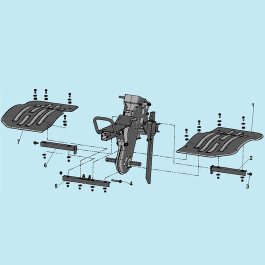 Кожух фрез Champion BC9714
